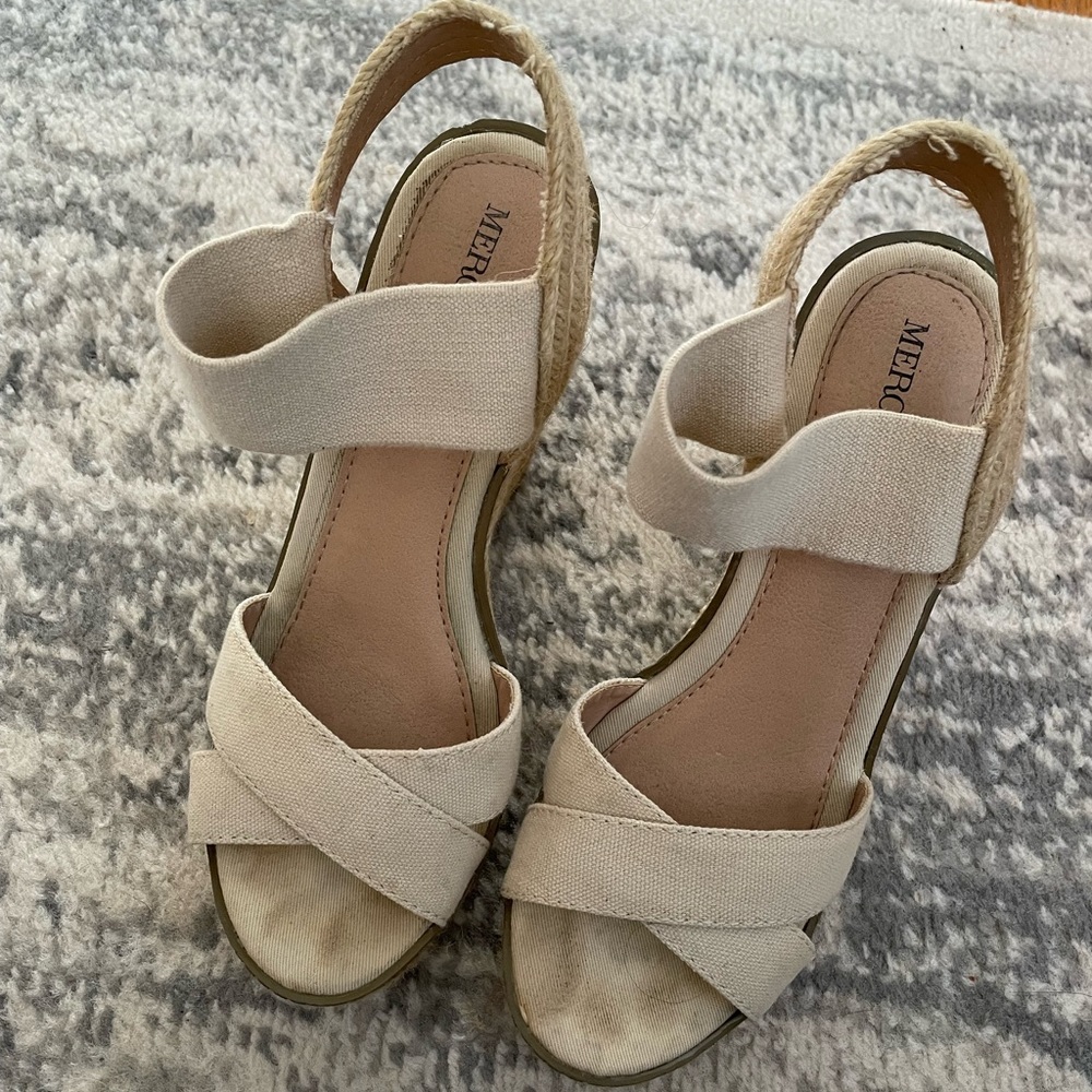 Merona summer wedges - Picture 3 of 4
